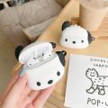 Sanrio Pochacco Cartoon 3D Apple AirPods 1 2 Case AirPods Pro 3 Case IPhone Earphone Accessories Anti-drop Silicone Soft Cover. 