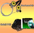 Full Gear System Kit For Mountain Bicycle. 