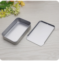 Slide Rectangular Empty Storage Box Wedding Jewelry Cases Portable Tin Boxes Anti-rust Container Mini Iron Box 1Pcs. 