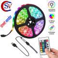 Street Vendor Rgb Led Strip Light Waterproof Remote Control Color Changing 3528 - Complete Kit. 