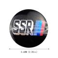 4pcs 56mm F1 GT SSR ZUMBO Prodriue GTS Vorsteiner Car Wheel Center Hub Cap Sticker Auto Tire Emblem Badge Decal. 