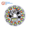 (Pack of 2/5) RGB 12W LED Chip 220V Direct  7 Color Changing LED Bulb Raw Material Direct On Light. 
