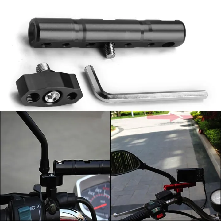 Motorcycle%20Handlebar%20Mirror%20Extender%20Mounting%20Bracket%20Universal%20fit%20for%20HONDA%20for%20Multi-Function%20Modified%20Lighting%20Stent%20Motorcycle%20Light%20Holder%20Handlebar%20Extender%201%20Pc%20-%20Image%202