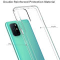 YOUKSH OnePlus 9R Transparent Cover - OnePlus 9R Transparent Jelly Back Cover - OnePlus 9R Soft Shock Proof Transparent Back Pouch - OnePlus 9R Crystal Clear Cover - OnePlus 9R Silicone Cover.. 