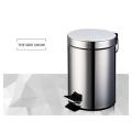 Bathroom toilet 12L stainless steel garbage bin Mini dustbin small kitchen trash can eco-friendly waste bin. 