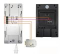 Main Gate Audio Doorphone Doorbell/ Intercom with gate unlock function RL-3206B. 