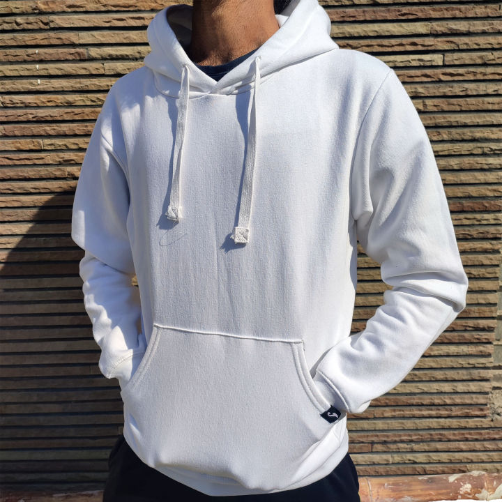 White%20Plain%20Hoodie%20-%20Image%204