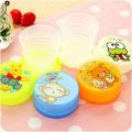 Portable Folding Collapsible Magic Cup Folding Glass | Folding Magic Cup For Kids | Cartoon Printed Plastic Foldable Magic Cup For Boys & Girls. 