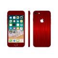 Apple iPod Touch 6 Brushed Metal Texture Skin - Red. 
