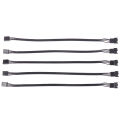 5PCS 4Pin PWM CPU Fan Wire Connector Adapter Computer Fan Extension Power Cable WEIRUI. 