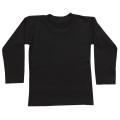 Black, Heavy Jersey Round Neck Inner Wear Winter Collection For Kids Boys & Girls -77180. 