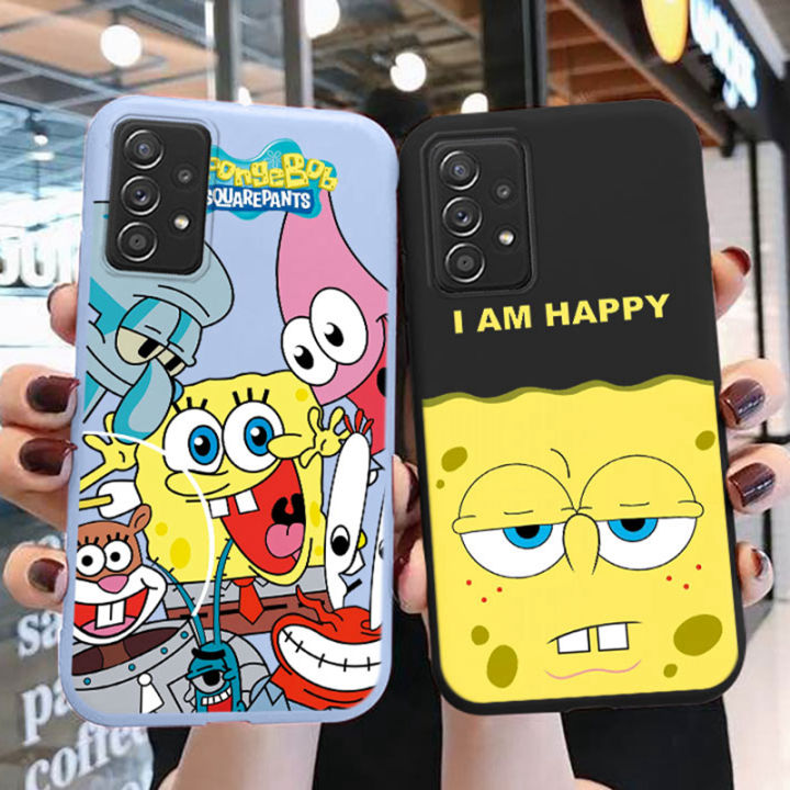 SpongeBob SquarePants Phone Case for Samsung Galaxy A72 A52 A52S 5G Patrick Star Back Cover for Samsung A52 5G A 72 52 52s Cases