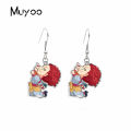 2020 New Anime Hunterxhunter Gon Freecss Killua Zoldyck Kurapika Leorio Paladinight Resin Epoxy Dangle Earrings. 