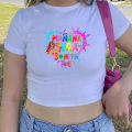 Karol G Manana Sera Bonito Crop Tops Women T-shirts Tomorrow Will Be Nice T Shirt Graphic Baby Tee Woman Streetwear Y2k Top. 