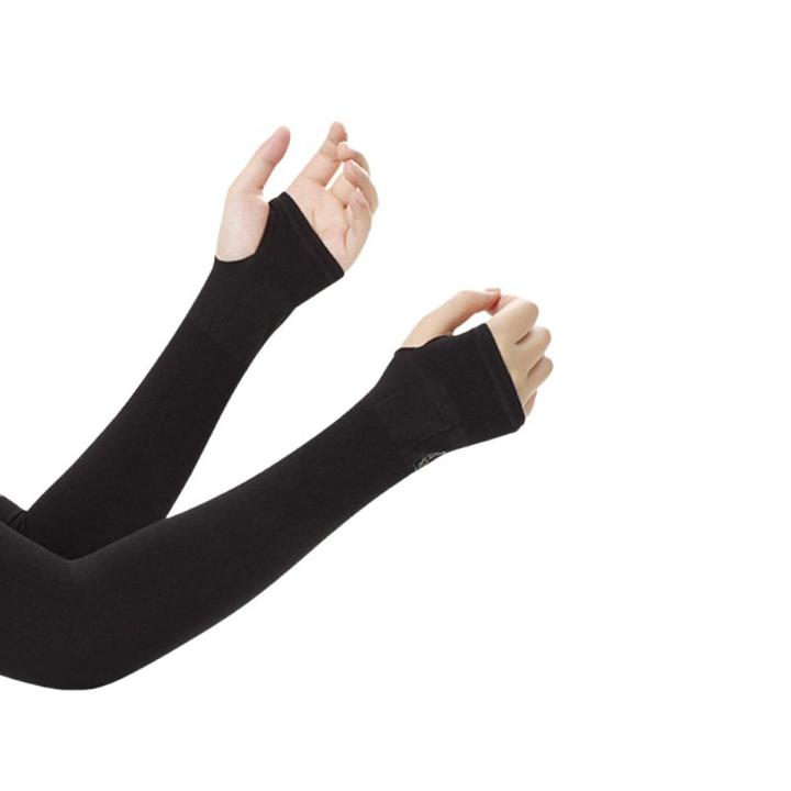 Ready Stock hand sock handsock arm sock inner Unisex Arm Sleeve hand sock muslimah finger glove thumb grip gloves