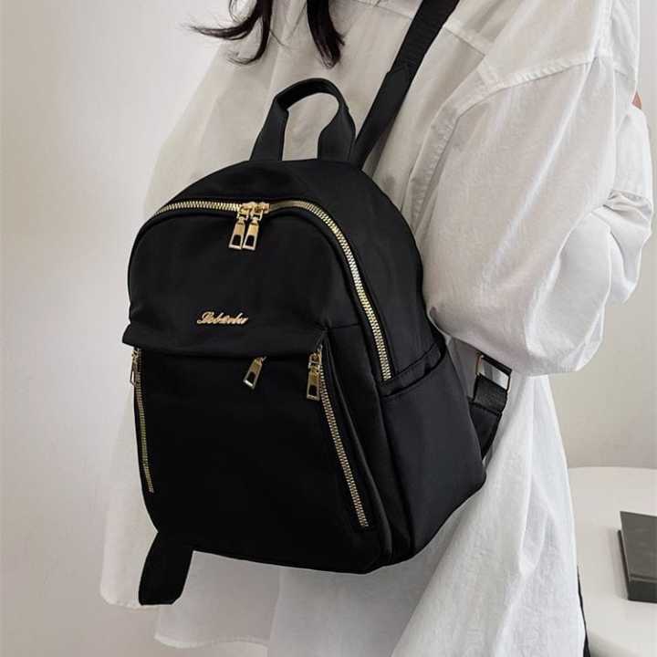 Rabify%2012%20Inches%20Stylish%20Nylon%20Waterproof%20Girl's%20Travel%20Mini%20College%20Bag%20Backpack%20Trendy%20Korean%20Style%20Trendy%20Women%20Backpack%20-%20Image%205