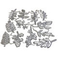 Nerhorer- Template Mould Anti-shock 3D Green Plants DIY Cutting Die. 