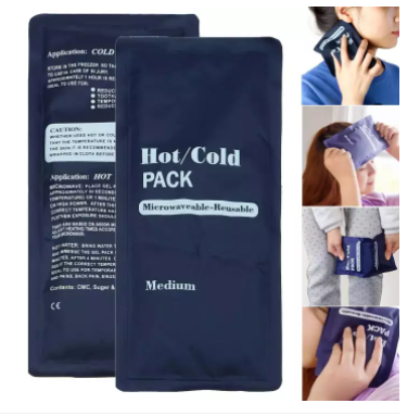 Reusable Hot and Cold Heat Ice Gel Pack for First Aid Sports Muscle / Back pain