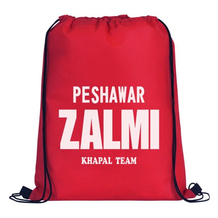 Drawstring Bag-Red