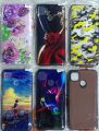 Tecno Pop 4 Back Cover 3D Design Random Case. 