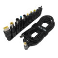 100W Type C Dc Power Adapter Jack Connector USB Type C to Universal Fast Charging Cable Cord for Lenovo Asus Hp Acer Laptop. 