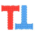 Sensory Chew Tubes Toys for Autistic Children T Shape Oral Motor Tool for kids. 