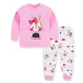 baby girls pajamas fashion sleepwear set 2pcs/set cotton pajamas set with long pants warm pajamas for age 6m-5y. 