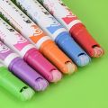 6 psc Multi-colored Drawing Curve Pen Funny Pattern Outline Marker Pen Hand Copy Account Curve Pen Quick Dry Mark Notes Painting Highlighter DIY Card Marker Pens Quick Dry Mark Notes Painting Highlighter. 