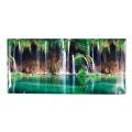 4X Blue Fresh Sea Background Aquarium Ocean Landscape Poster Fish Tank Background. 