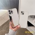 Gold Plated Electroplated Phone Case For iPhone 13 12 Pro Max 11 X Xsmax XR 8 7 Plus Mirror Flip Coque Lens Protection ZMSM. 