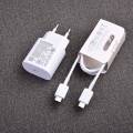 Samsung Note 10 Super Fast Charger 25w Usb PD quick wall charging adapter usb type-c cable for Galaxy Note10 plus 10+ S20 S10 S9. 