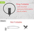 2 Pack Foldable Ball Holder Wall Mounted,Sports Ball Display Rack for Basketball Volleyball Rugby Soccer Football. 