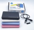 External HDD Case 2.5 HDD Plastic Body case Laptop Hard to Portable USB Laptop Case USB 2.0 Speed Hdd Cover. 
