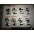 24 Pcs 2W (2 Watt) Resistor - 0.22 ohm - 0.33 ohm -0.47 ohm - 1 ohm - 2.2 ohm, 3.3 ohm - 6.8 ohm - 10 ohm (3 Pcs Each) Resistors. 