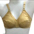 Women girls cotton stuff bra brazzers Black And Skin Color. 