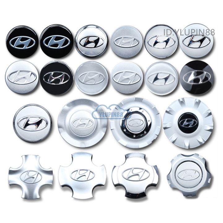 Car Wheel Center Cap Cover Auto Badge Sport Rim Wheel Hub Cap Case Parts Accessories For Hyundai Getz IX3 Elantra Celesta Avante Verna Sonata Fe Tucson Mistra La Festa Rainier Accent