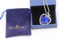 Titanic Heart Of The Ocean Necklaces For Women Romantic Pendant Necklace Wtih Velvet Bag Dropshipping. 