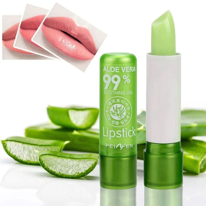 MAT Beauty Alovera  Soothing Color Changing Gel Lip balm  Lipstick