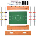 Prime Wooden Mid-Sized Foosball Mini Football Table Soccer Game for Kids. 