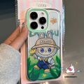 Cute Labubu Couples Funny Painting Cartoon LABUBU Case Compatible for IPhone 16 15 12 13 14 11 Pro Max XR X 7Plus XS Max 7 16 15 14 8 Plus SE 2020 Trend Brand Transparent Soft Case. 