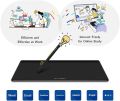 XP-PEN Deco Fun S  Graphic Tablet with 60° Tilt, 6 x 4 Inch Drawing Tablet – Classic Black  + XPPen Deco Fun L Graphic Drawing Tablets 10x6 Inches  Black. 