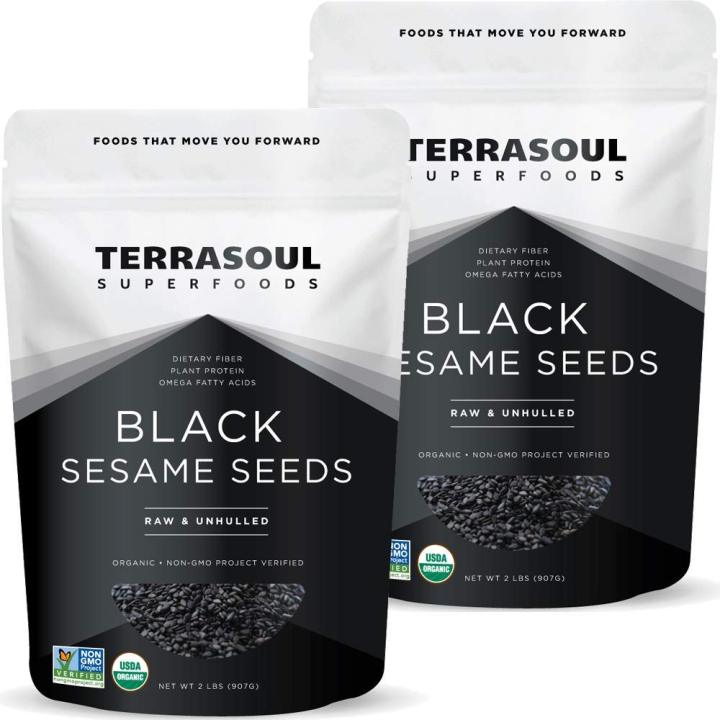 Superfoods Organic Black Sesame Seeds, 100gm