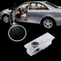 2 PCS LED Car Door Welcome Logo Car Brand 3D Shadow Light for BMW X5 E70 (2007-2014), X6 E71/E72 (2008-2014), 4 Series (2013-2014), 3 Series F30 (2013-2015). 