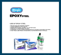 2Pcs Magic Epoxy Steel, Epoxy Economy Pack. 