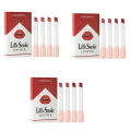 HNADAIYAN 4 Pcs Little Small Smoke Tube Cigarettes Lipstick Lip Gloss Lipstick Matte Lipstick Set Long Lasting 24 Hours. 