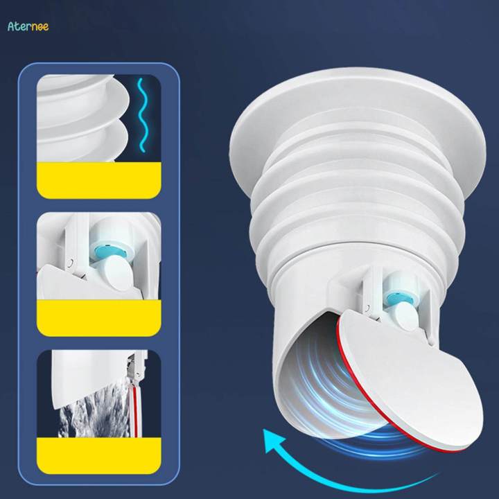 Silicone Sealing Drain, Pipe Hose Seal, Shower Drain Sewer Pipe Drain Sealing Plug for Bathtub