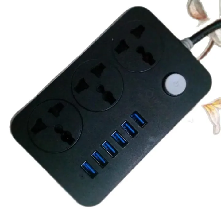 Extension Board with 6 USB Ports and long Copper wire