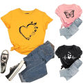 Pack OF 3 Printed T Shirts For Girls & Women. 