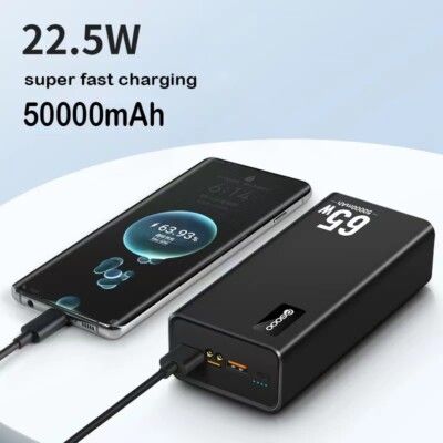 S40 50000mAh Power Bank – Ultra Long-Lasting Battery Backup | Fast ...