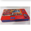 Cars Magnetic Large pencil Box Multifunction Button And Hidden Fun Compartments. 